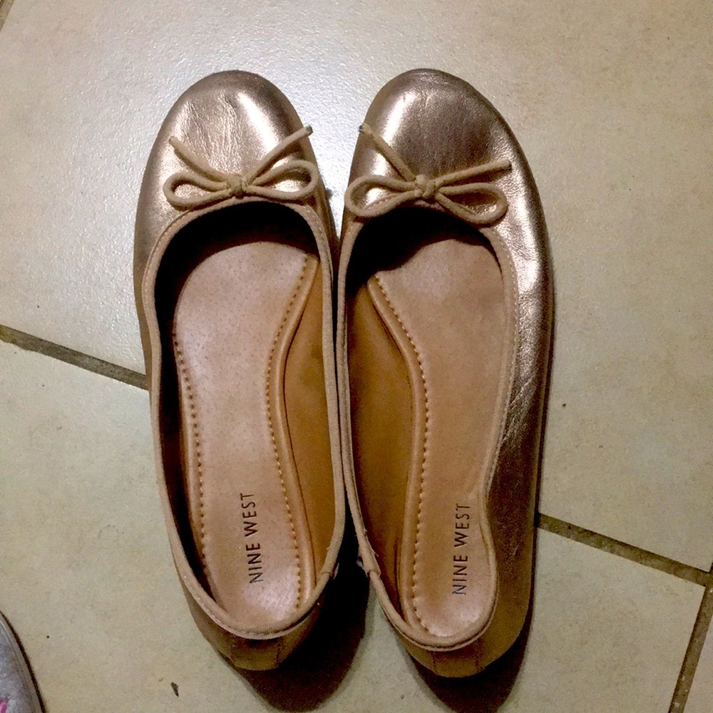 Rose Gold Ballet shoes